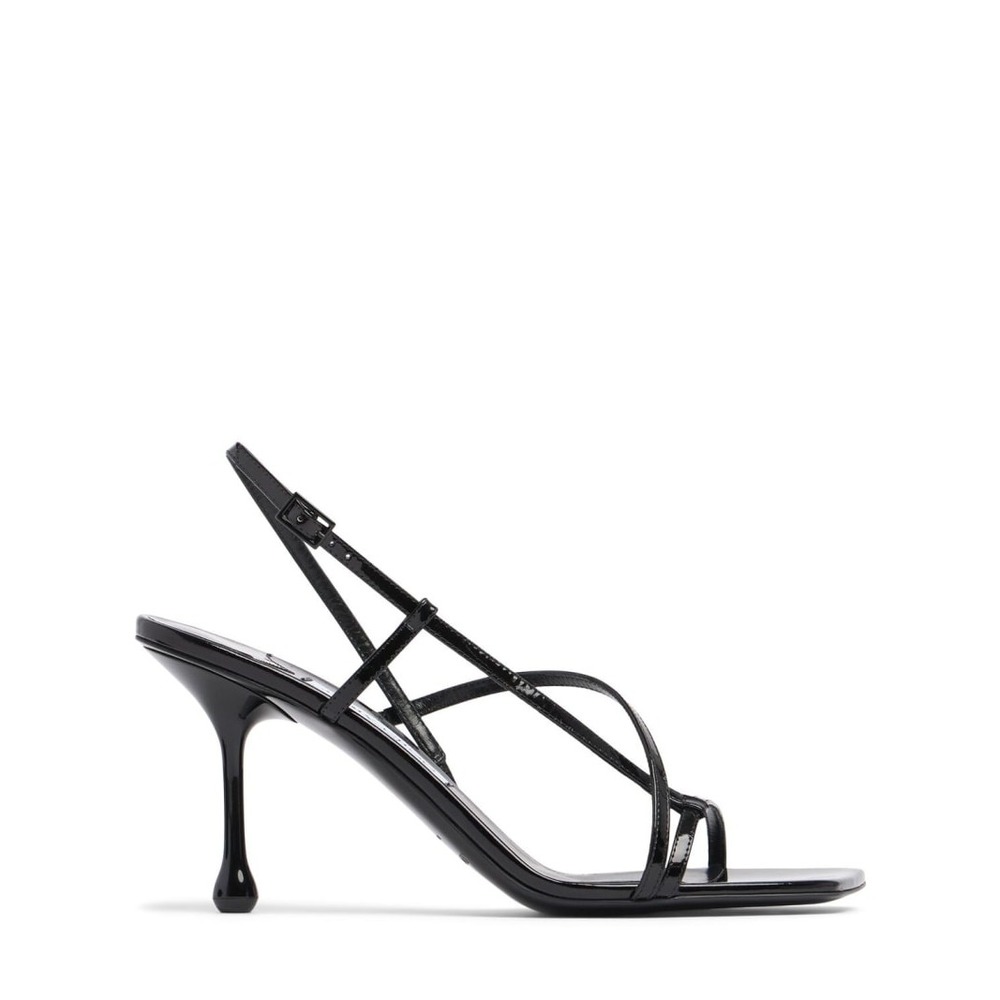 Jimmy Choo NEW Black Etana 80 Heeled Sandals Women's Size 36.5 - Picture 4 of 14